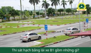 Quy định về chương trình thi sát hạch lái xe B1