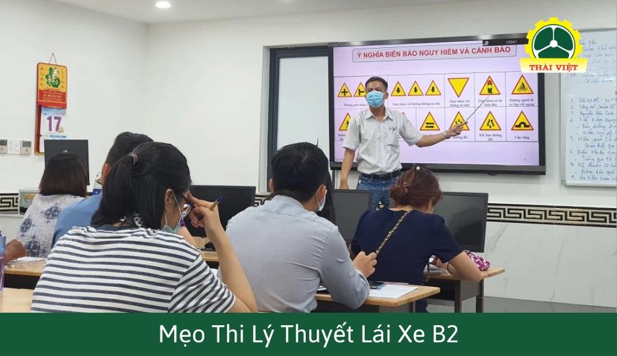 Full các mẹo học & thi lý thuyết lái xe B2 bao đỗ 100%