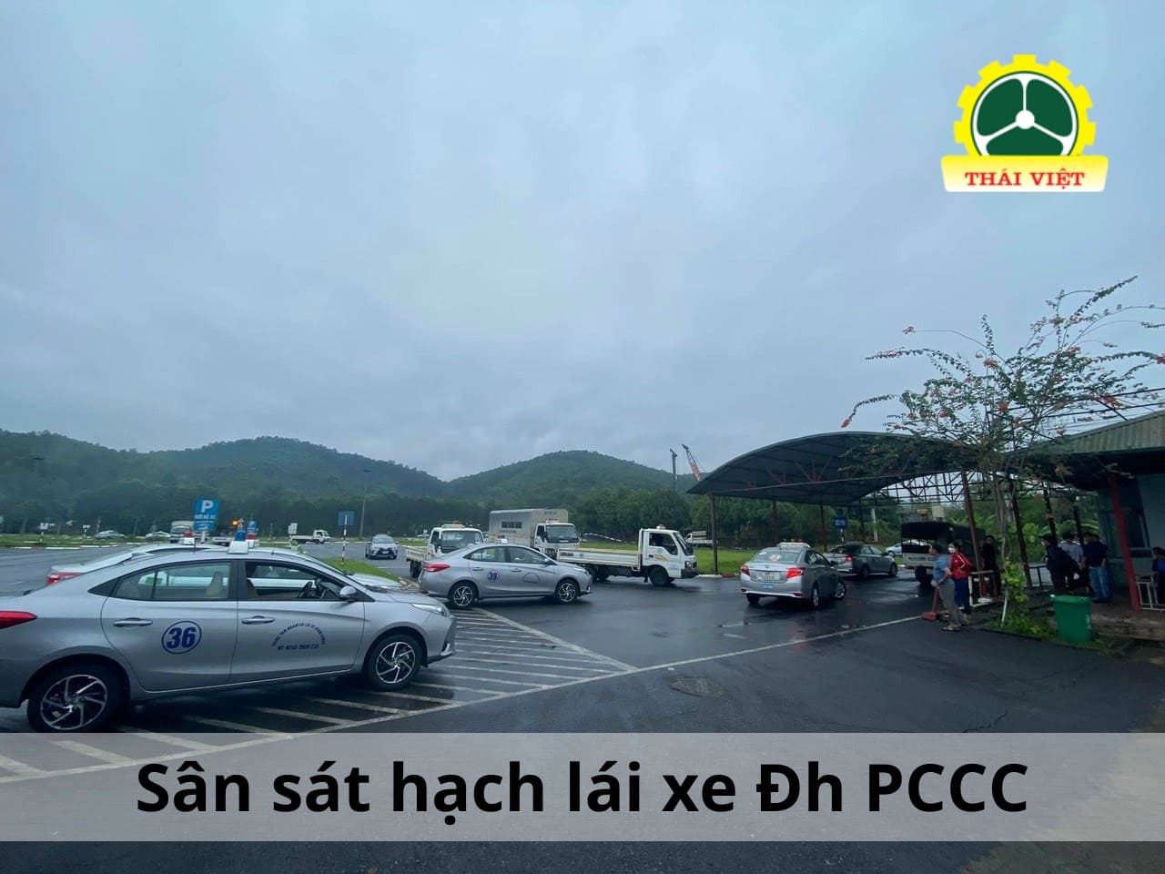 san sat hach lai xe truong dh pccc